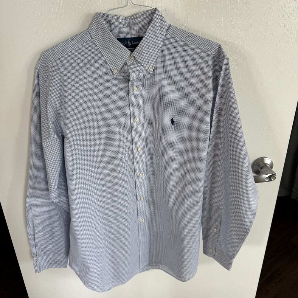 Polo Ralph Lauren "Regent" Classic Fit: 16.5 x 34/35